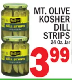 C Town MT. OLIVE KOSHER DILL STRIPS offer