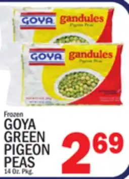C Town GOYA GREEN PIGEON PEAS offer
