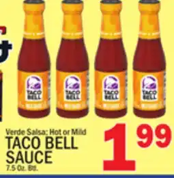 C Town TACO BELL SAUCE offer