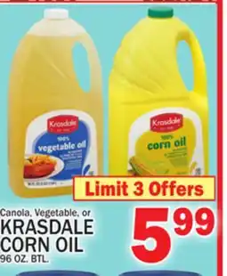 C Town KRASDALE CORN OIL offer