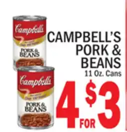 C Town CAMPBELL'S PORK & BEANS offer