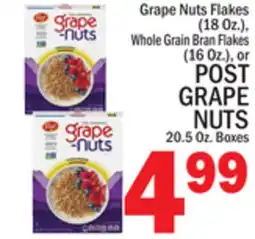 C Town POST GRAPE NUTS 20.5 Oz. Boxes offer