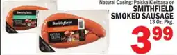 C Town SMITHFIELD SMOKED SAUSAGE offer