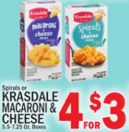 C Town KRASDALE SPIRALS OR MACARONI & CHEESE offer