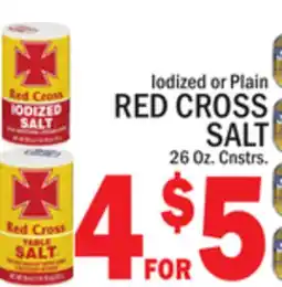 C Town RED CROSS SALT offer
