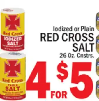 C Town RED CROSS SALT offer