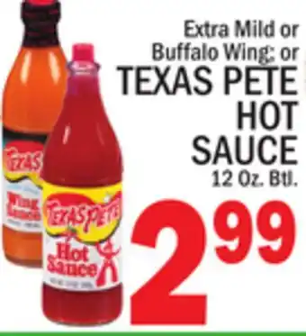C Town TEXAS PETE HOT SAUCE offer