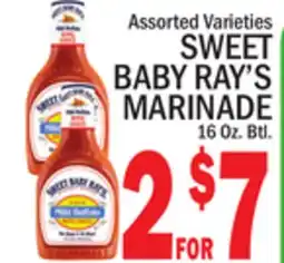 C Town SWEET BABY RAY'S MARINADE offer