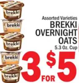 C Town BREKKI OVERNIGHT OATS offer