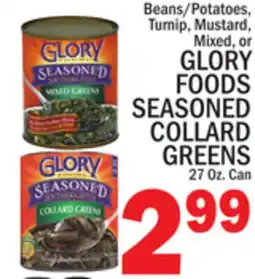 C Town GLORY FOODS SEASONED COLLARD GREENS offer