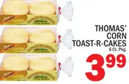 C Town THOMAS' CORN TOAST-R-CAKES offer