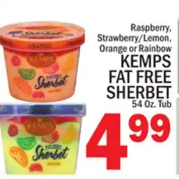 C Town KEMPS FAT FREE SHERBET offer