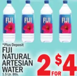 C Town FIJI NATURAL ARTESIAN WATER offer