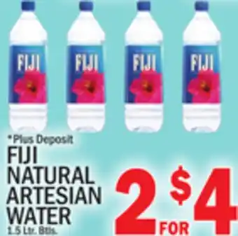 C Town FIJI NATURAL ARTESIAN WATER offer