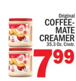 C Town COFFEE-MATE CREAMER offer