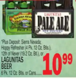 C Town LAGUNITAS BEER 6 Pk. 12 Oz. Btls. or Cans offer