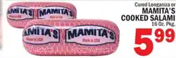 C Town MAMITA'S CURED LONGANIZA OR COOKED SALAMI offer