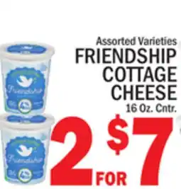 C Town FRIENDSHIP COTTAGE CHEESE offer