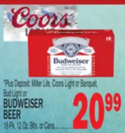 C Town BUDWEISER BEER offer