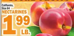 C Town NECTARINES offer