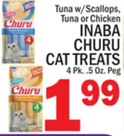 C Town INABA CHURU CAT TREATS offer