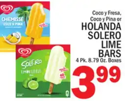 C Town HOLANDA SOLERO LIME BARS offer