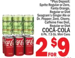 C Town COCA-COLA offer