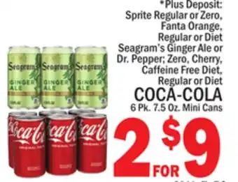 C Town COCA-COLA offer