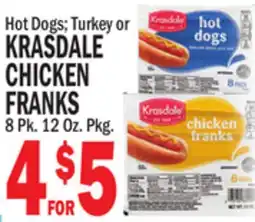 C Town KRASDALE CHICKEN FRANKS offer