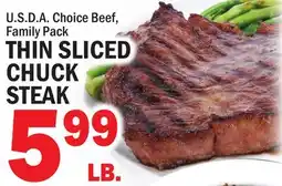 C Town THIN SLICED CHUCK STEAK offer