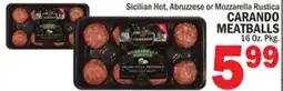 C Town CARANDO MEATBALLS offer
