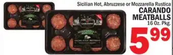 C Town CARANDO MEATBALLS offer