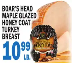 C Town BOAR'S HEAD MAPLE GLAZED HONEY COAT TURKEY BREAST offer