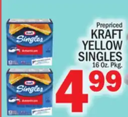 C Town KRAFT YELLOW SINGLES offer