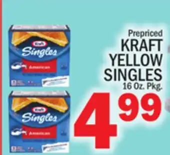 C Town KRAFT YELLOW SINGLES offer