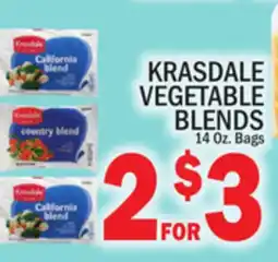C Town KRASDALE VEGETABLE BLENDS offer