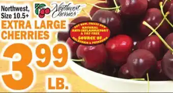 C Town EXTRA LARGE CHERRIES offer
