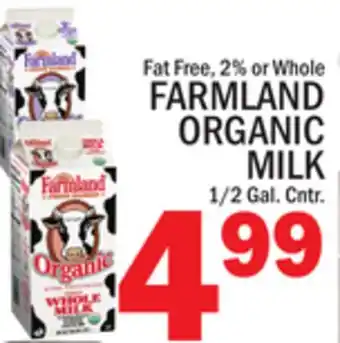 C Town FARMLAND ORGANIC MILK offer