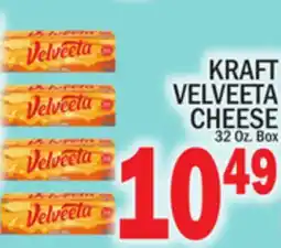 C Town KRAFT VELVEETA CHEESE offer