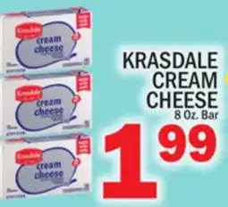 C Town KRASDALE CREAM CHEESE offer