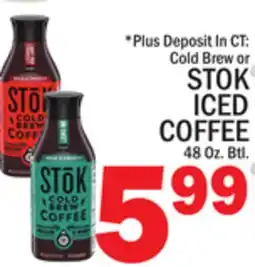 C Town STOK ICED COFFEE offer