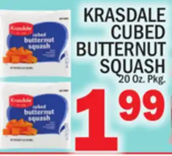 C Town KRASDALE CUBED BUTTERNUT SQUASH offer
