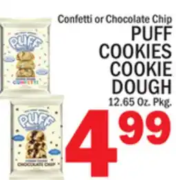 C Town PUFF COOKIES COOKIE DOUGH offer