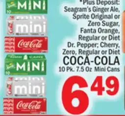 C Town COCA-COLA offer