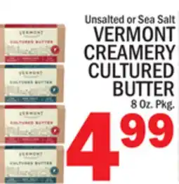 C Town VERMONT CREAMERY CULTURED BUTTER offer