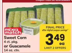 ACME Sweet Corn 4 ct. pkg. or Guacamole 14 oz. ctn offer