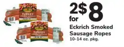 ACME Eckrich Smoked Sausage Ropes offer