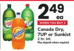 ACME Canada Dry, 7UP or Sunkist offer