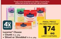 ACME Lucerne Cheese offer