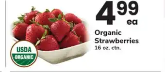 ACME Organic Strawberries offer